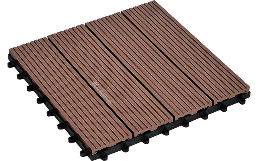 Vỉ Gỗ Nhựa Ngoài Trời Kosmos VSVI300-Copper Brown